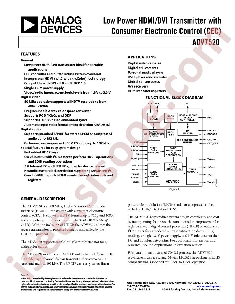 ADV7520