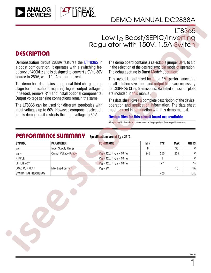 DC2838A Demo Manual