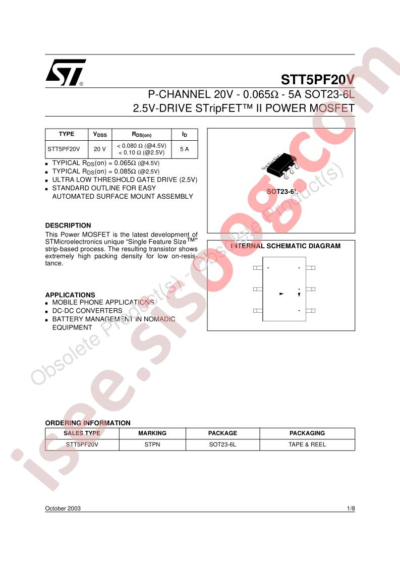 STT5PF20V