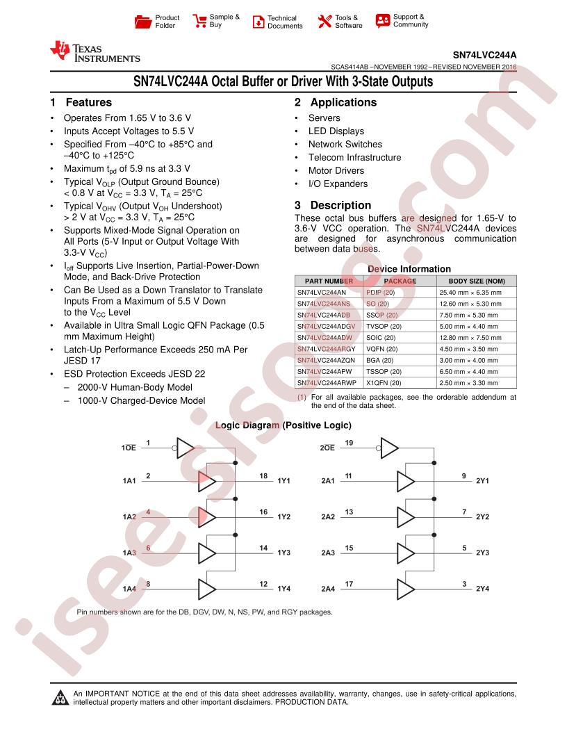 SN74LVC244A