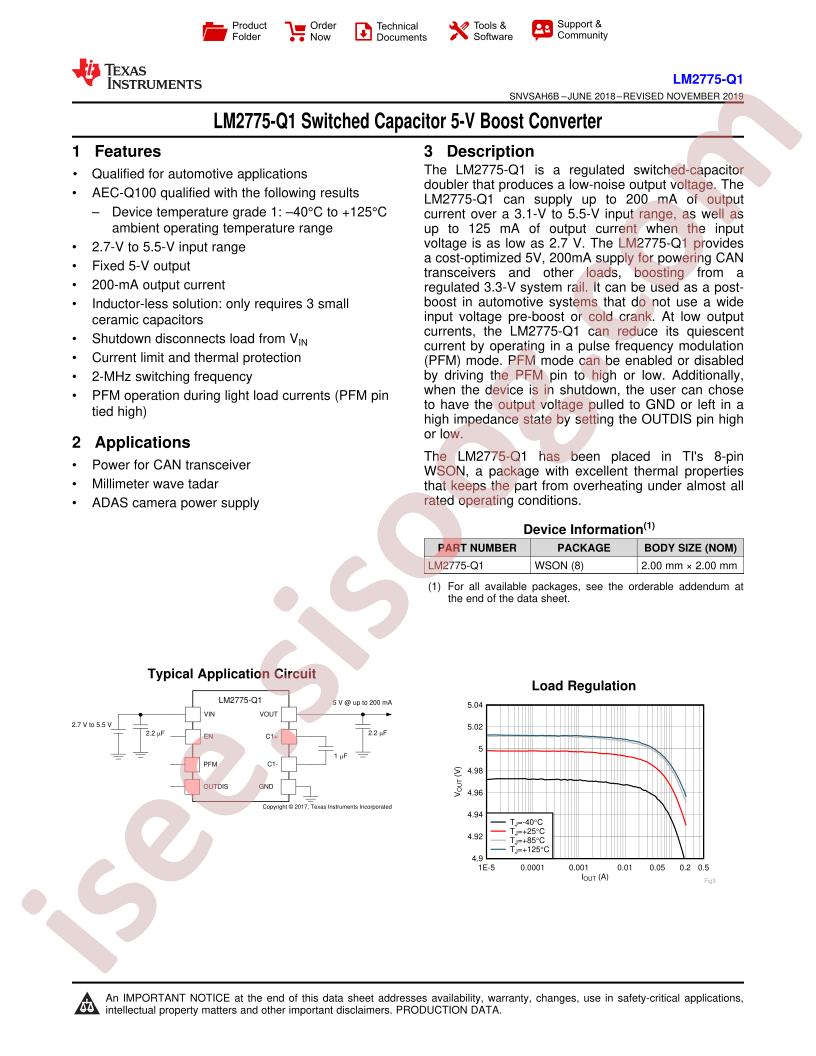 LM2775-Q1