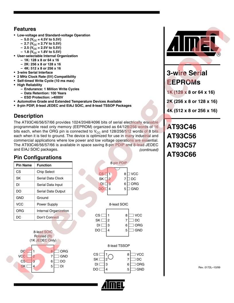 AT93C46,56,57,66