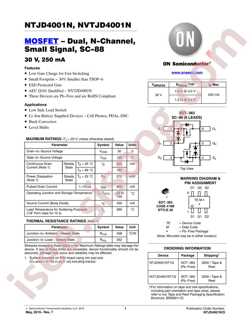 N(V)TJD4001N