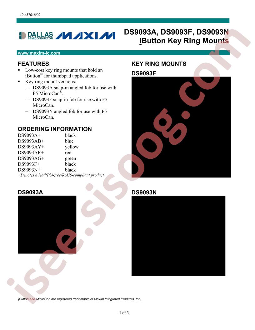 DS9093A,F,N