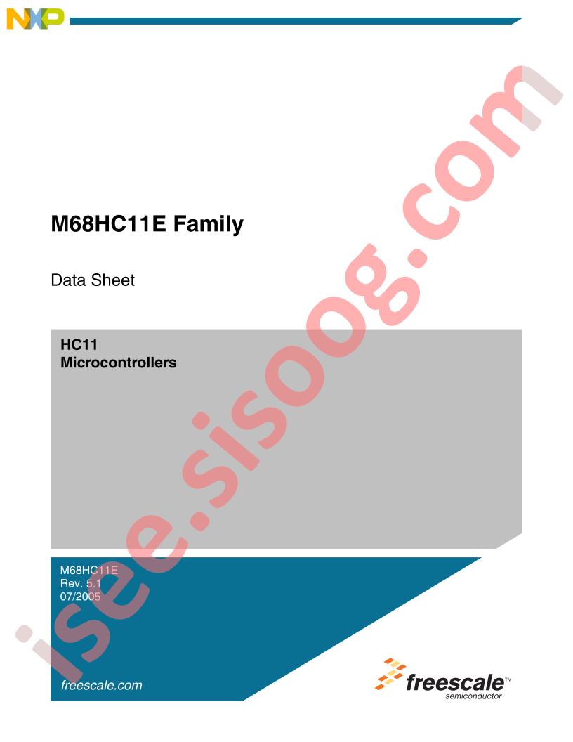M68HC11E Family