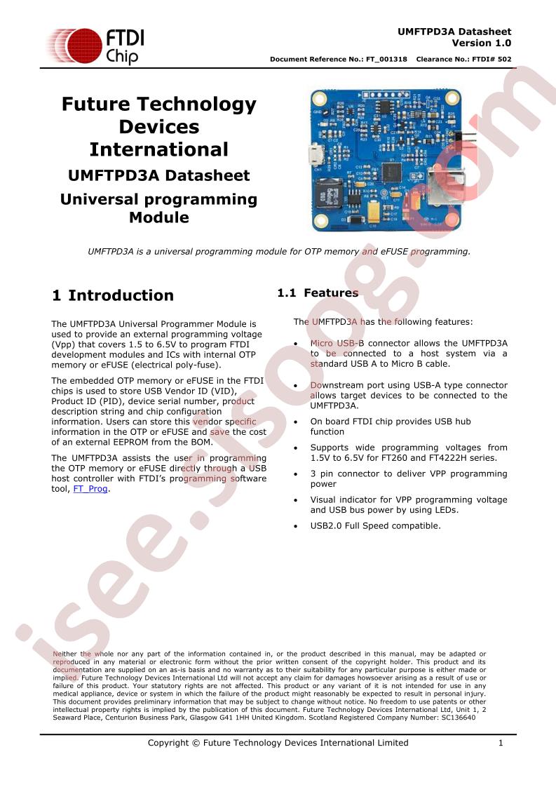 UMFTPD3A