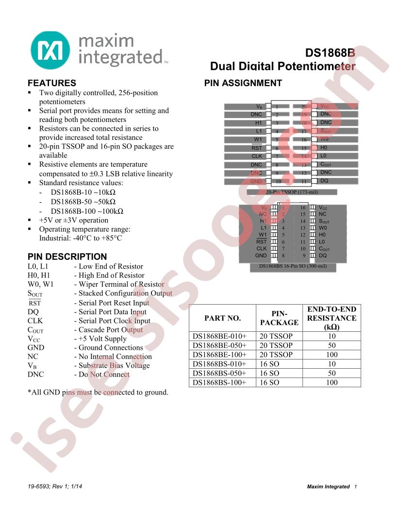 DS1868B