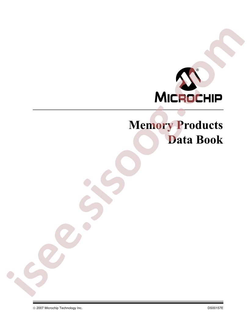 Memory Products Databook