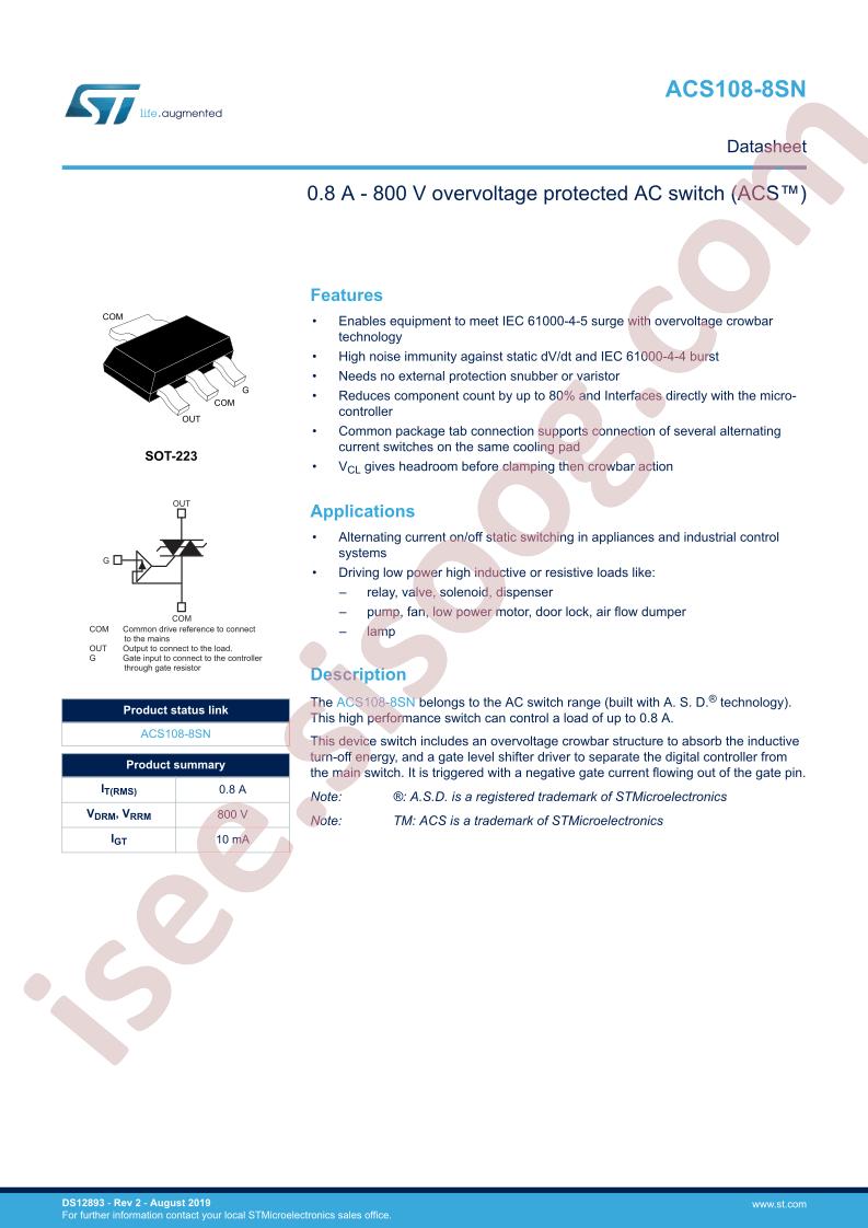 ACS108-8SN