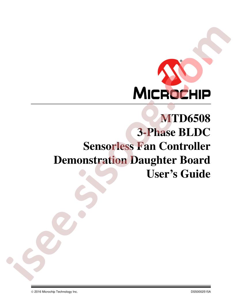 MTD6508 Daughter Brd Guide