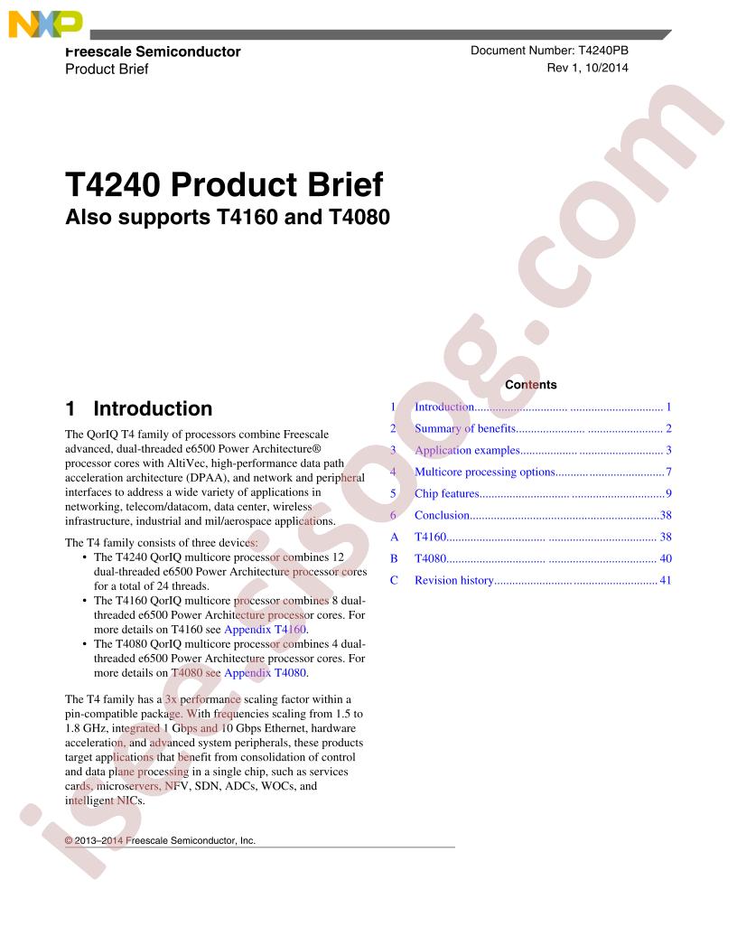 T4240 Brief