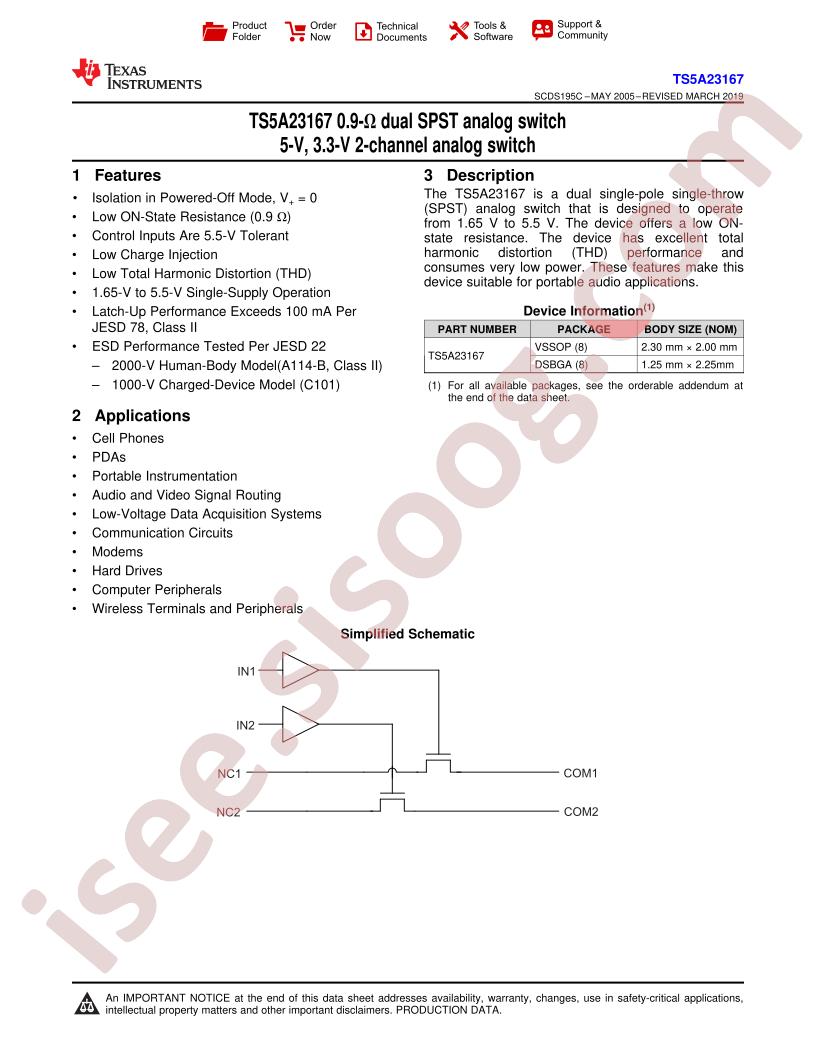 TS5A23167