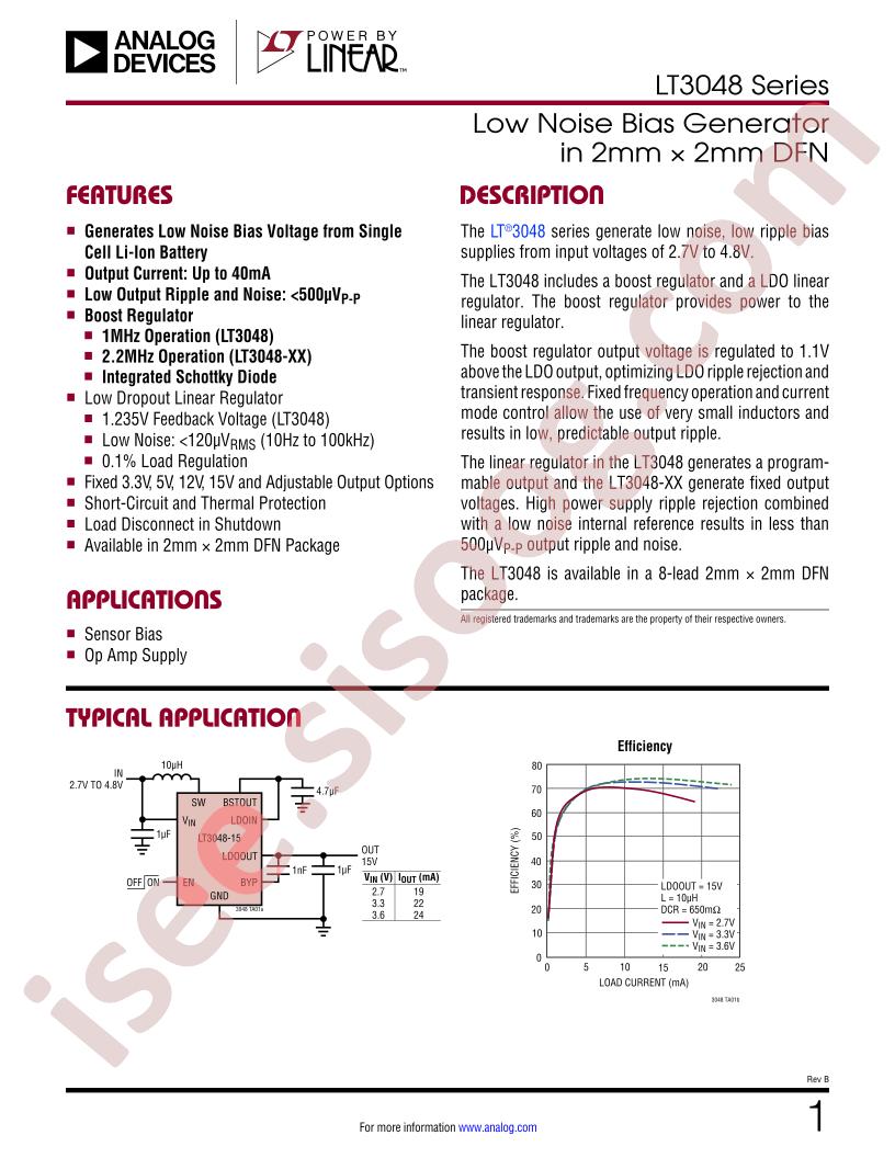 LT3048 Series