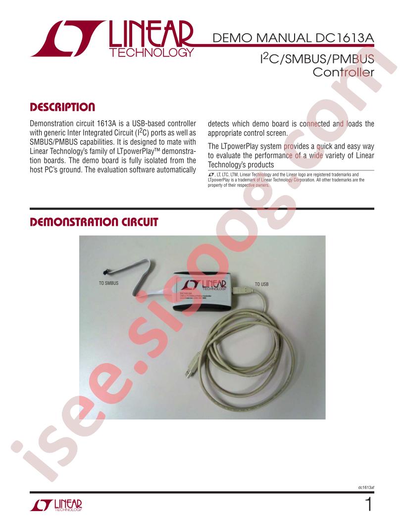DC1613A Demo Manual