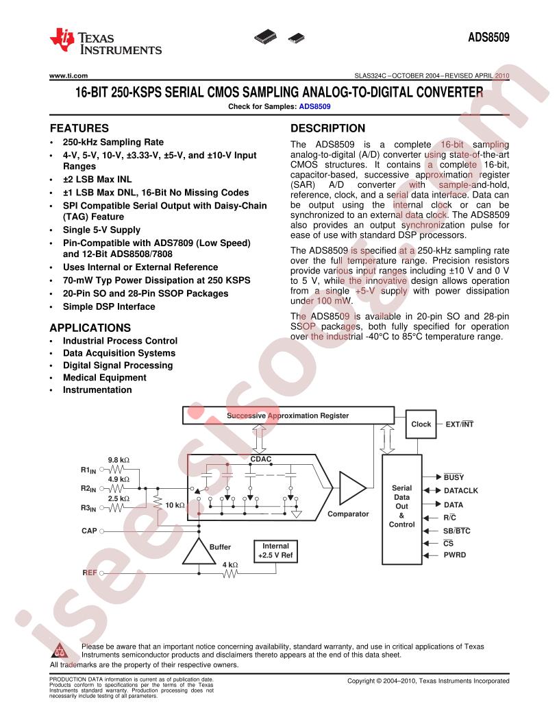 ADS8509