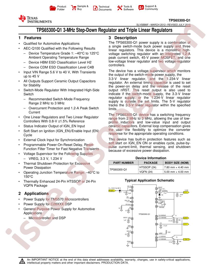 TPS65300-Q1