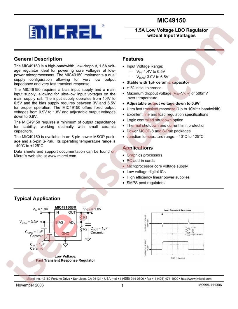 MIC49150