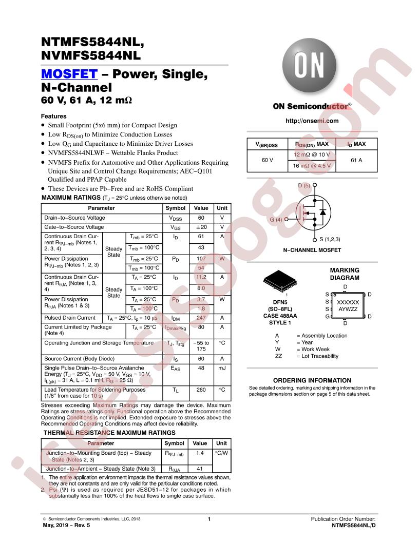 NTMFS5844NL