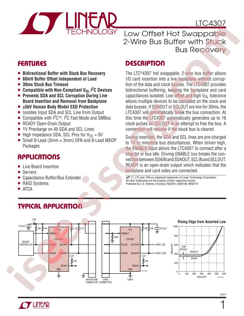 LTC4307 Datasheet