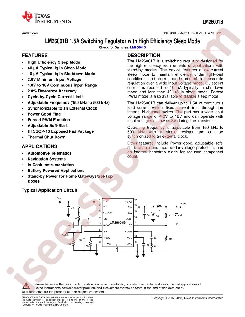 LM26001B