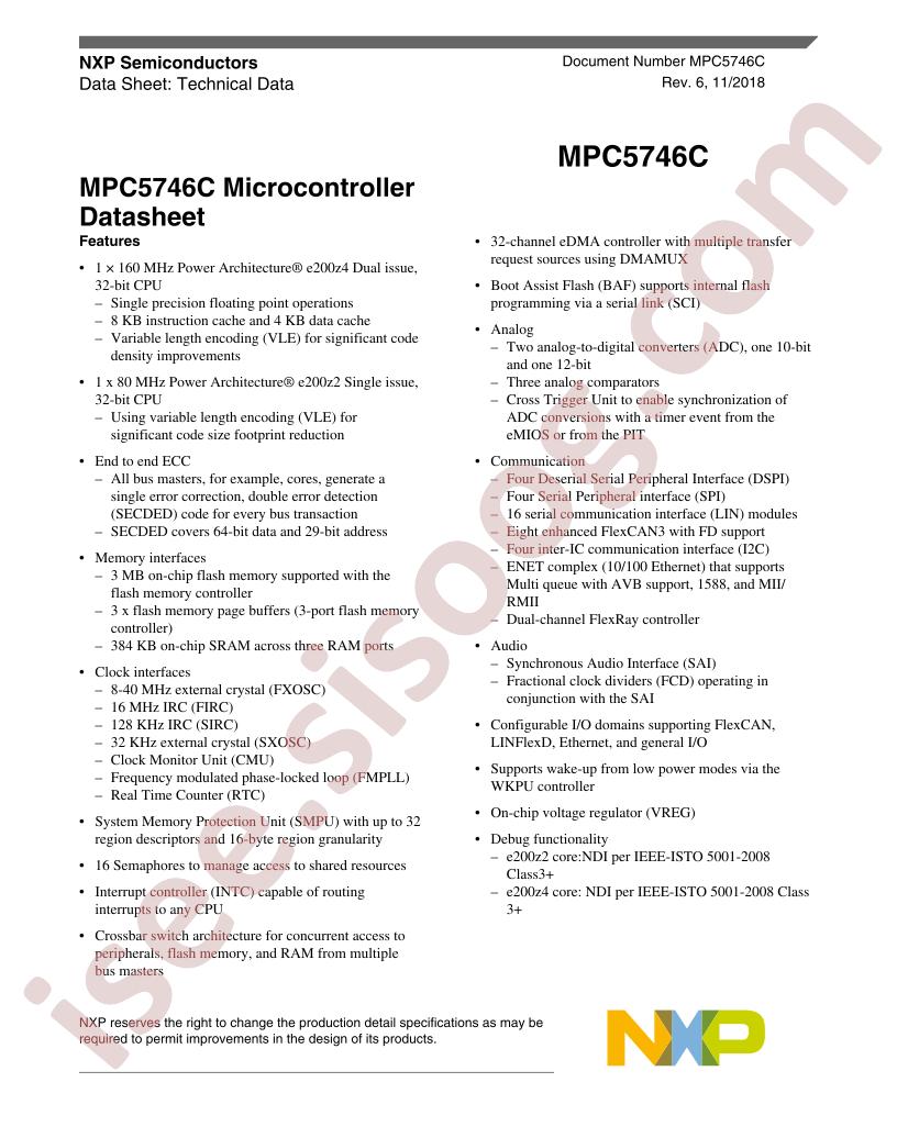 MPC5746C
