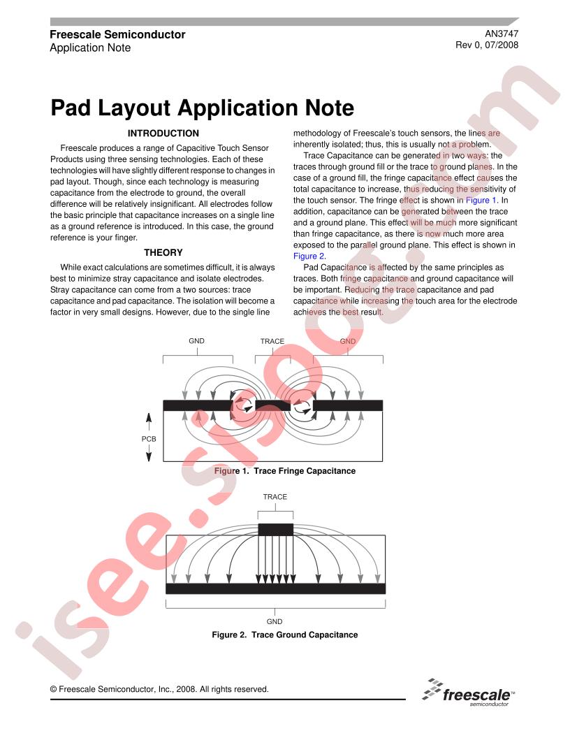 Pad Layout Appl Note