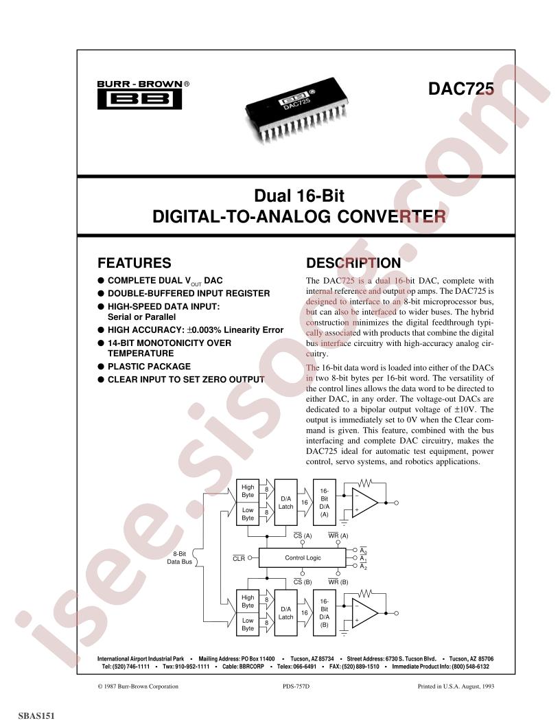DAC725