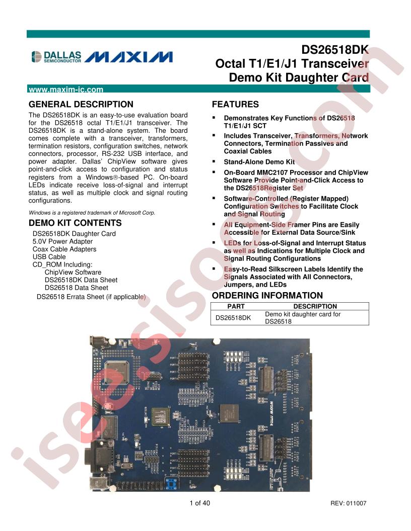 DS26518DK