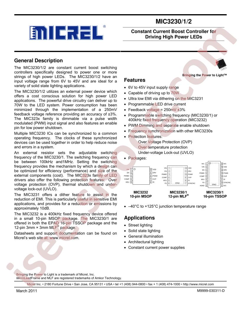 MIC3230-32