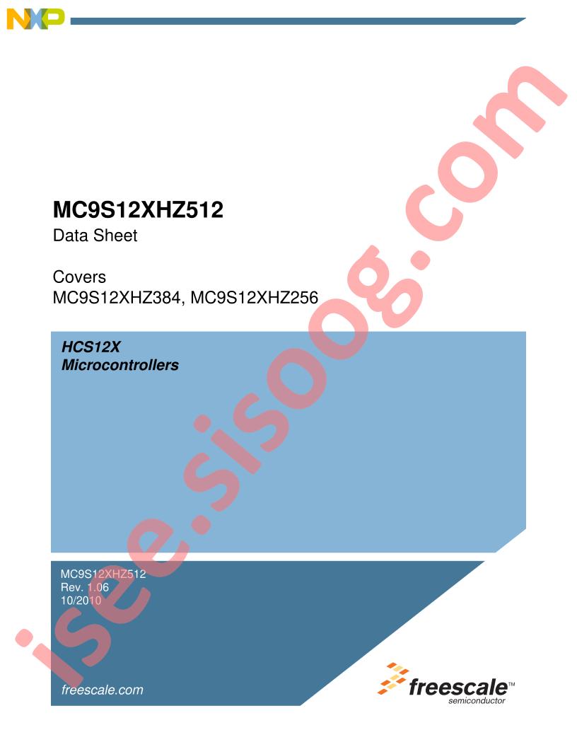 MC9S12XHZ512