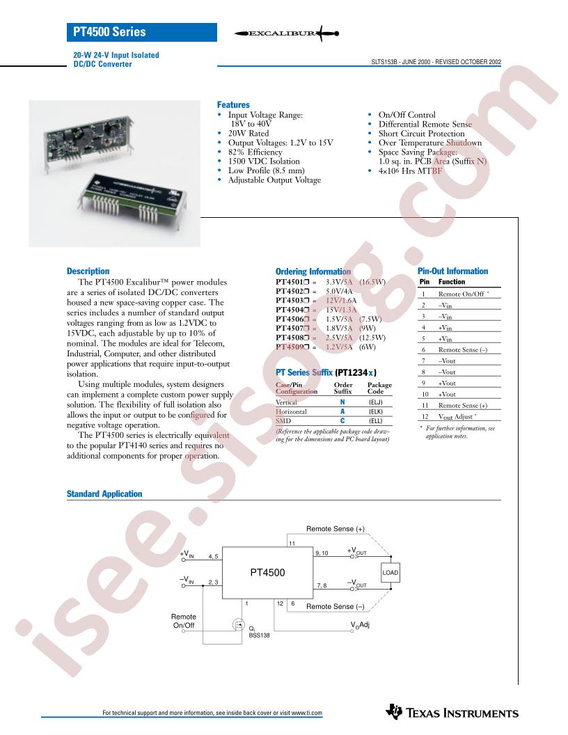 PT4500 Series