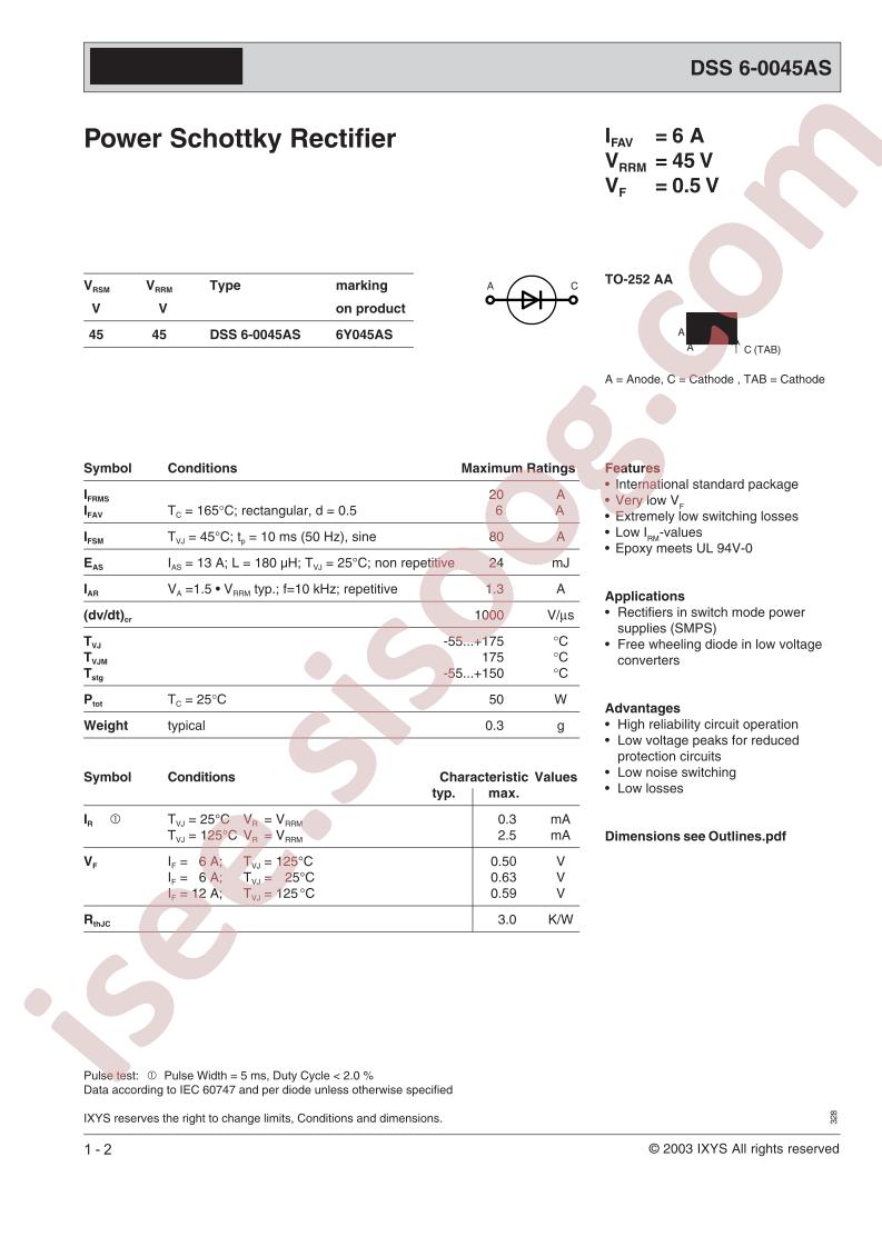 DSS6-0045AS