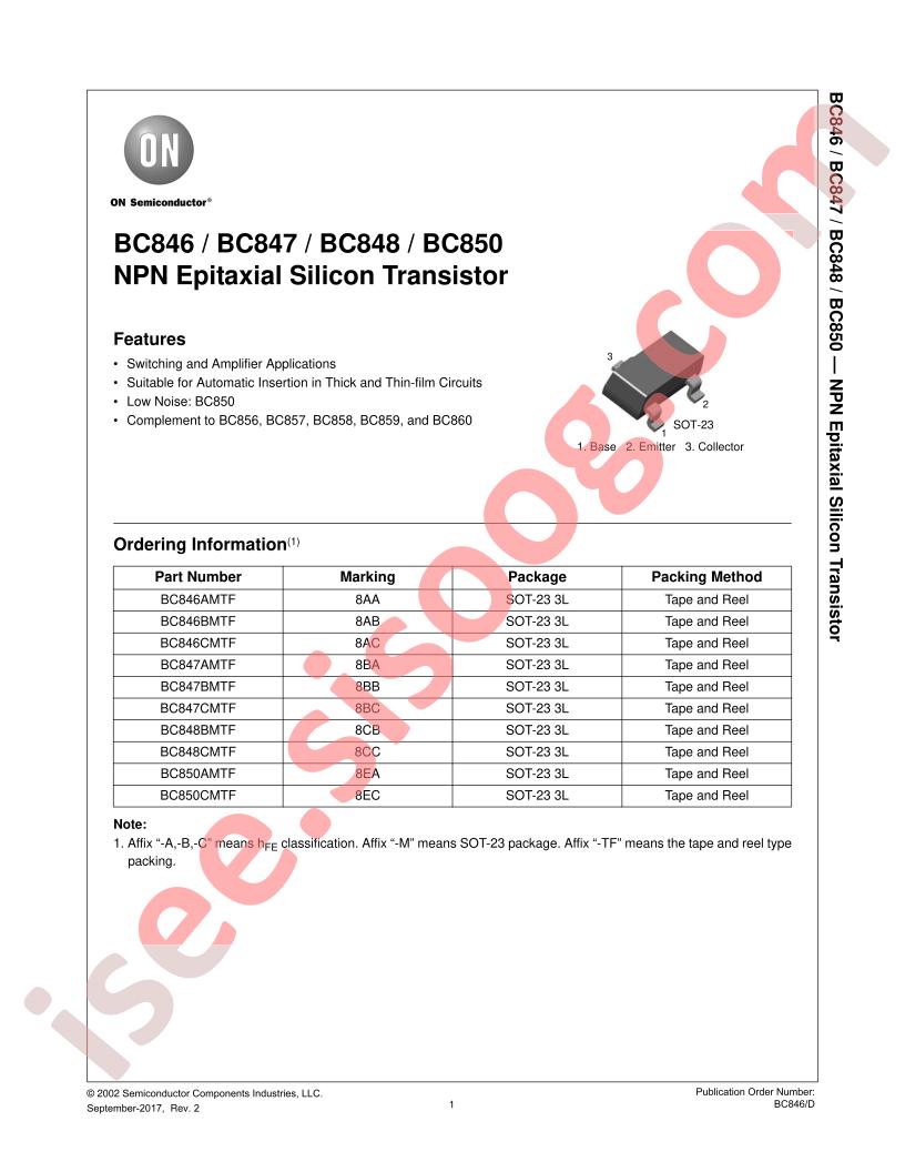 BC846-BC850