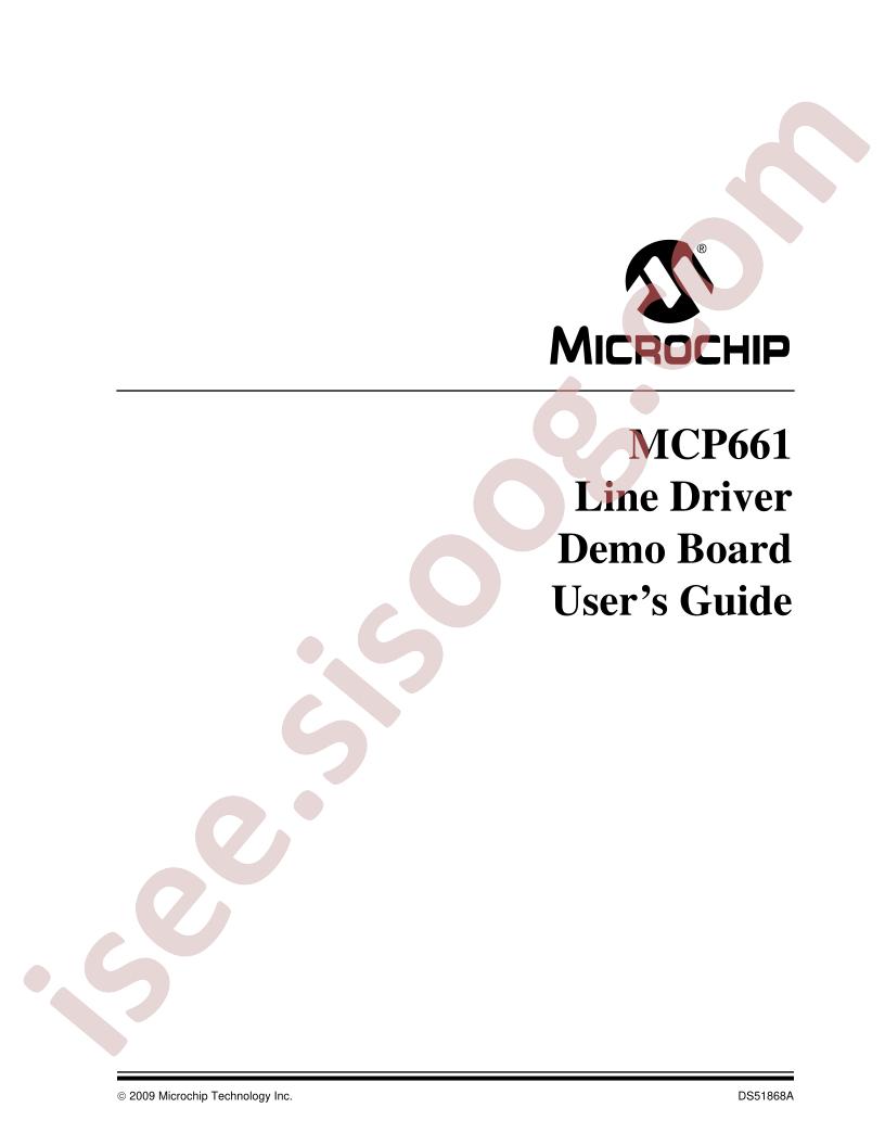 MCP661 User Guide