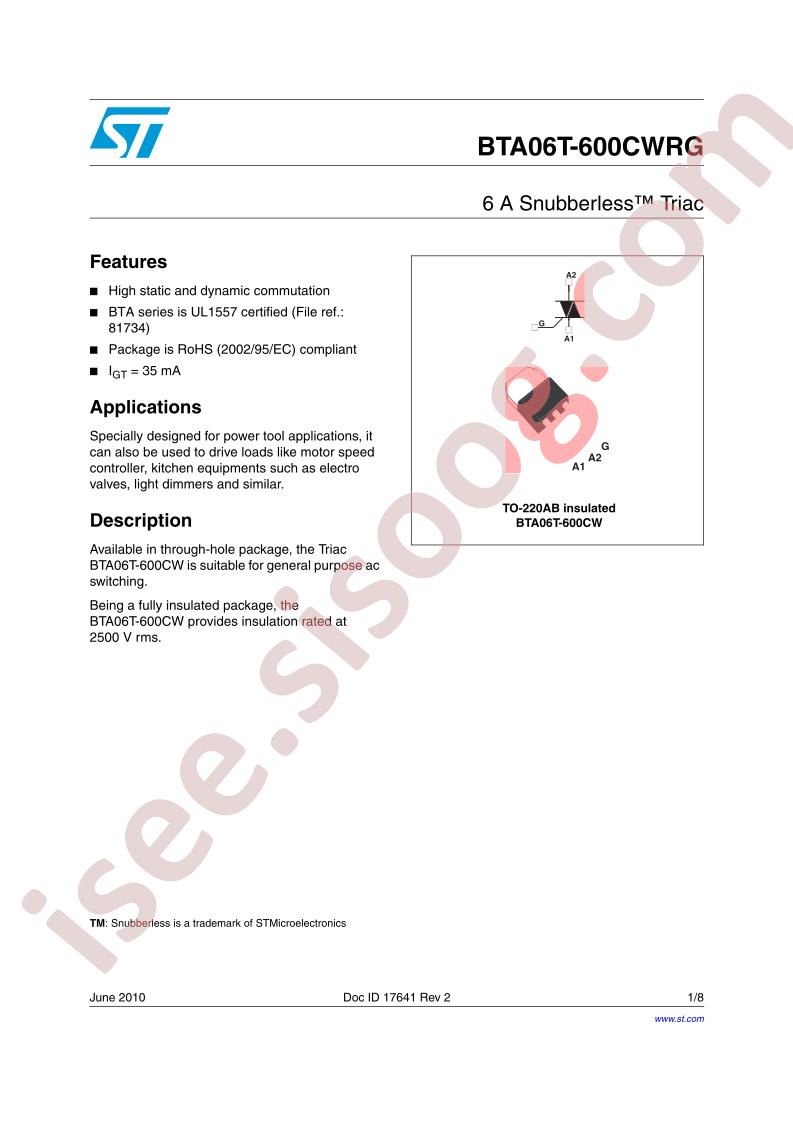 BTA06T-600CWRG