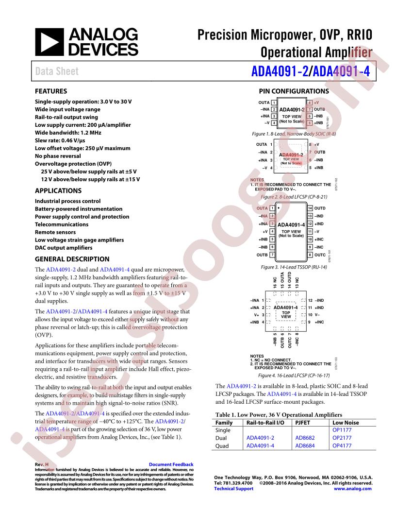 ADA4091-2,4