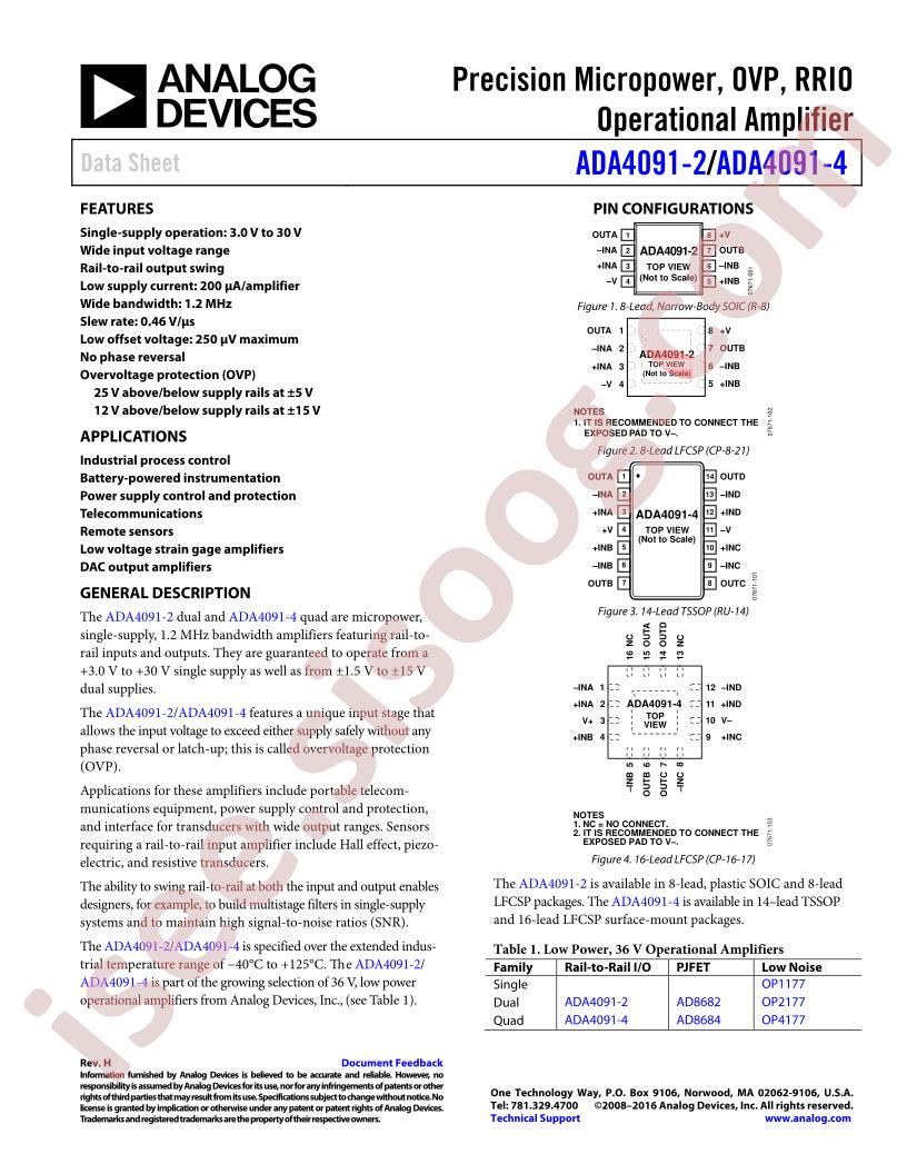 ADA4091-2,4