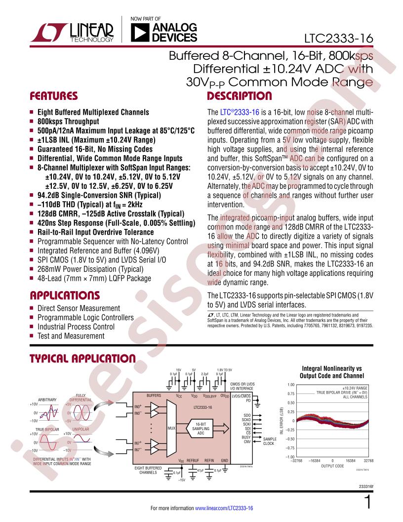 LTC2333-16