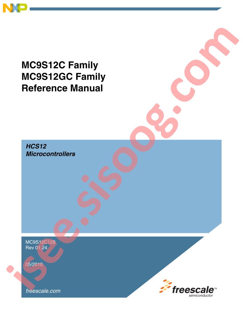 MC9S12C,GC Family