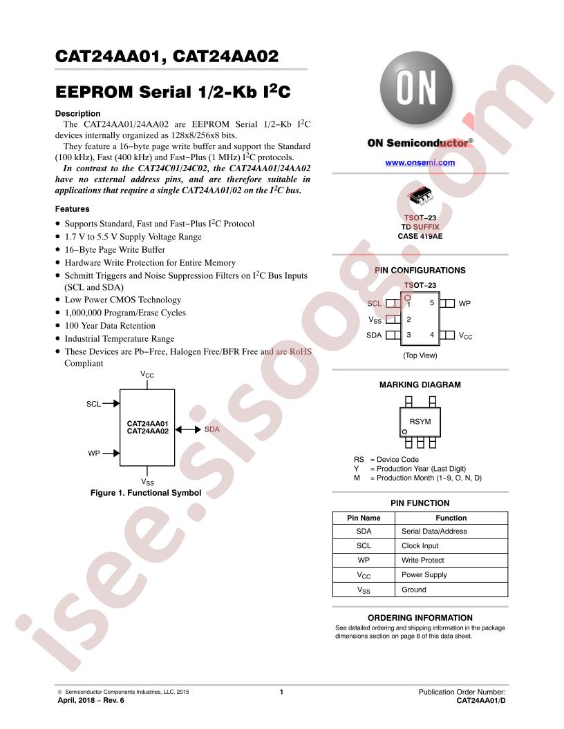 CAT24AA01-02