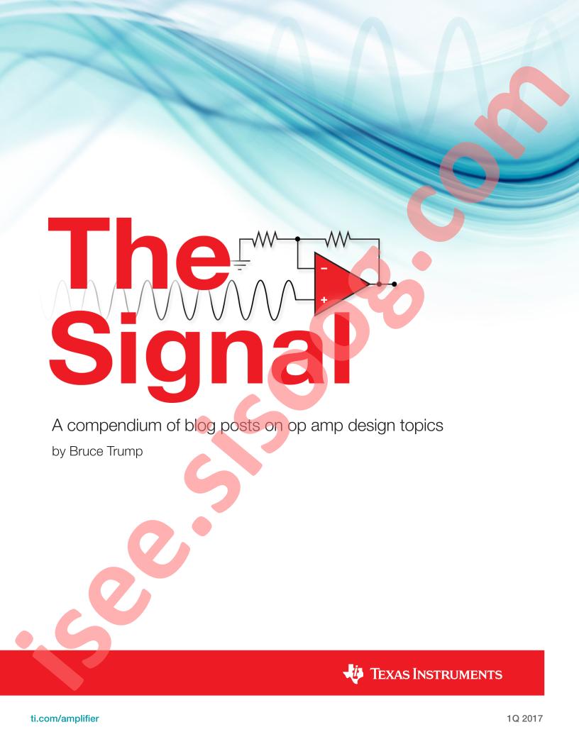 Signal e-Book: OP Amp Design Topics