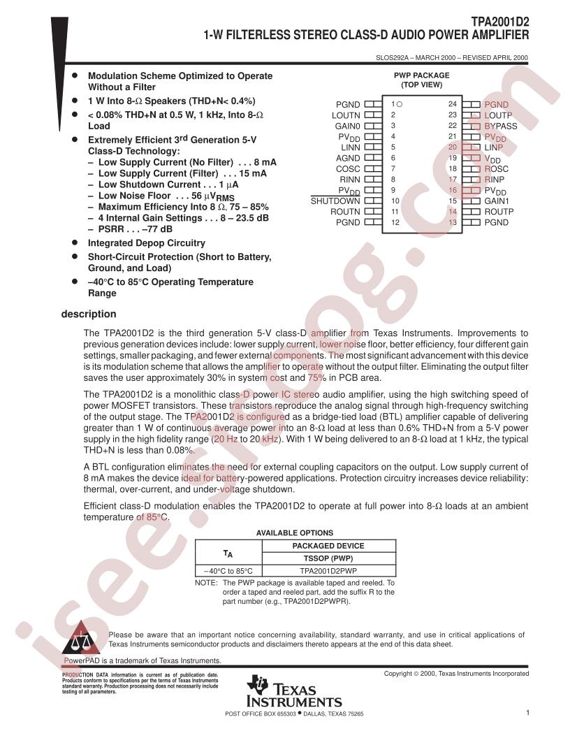 TPA2001D2