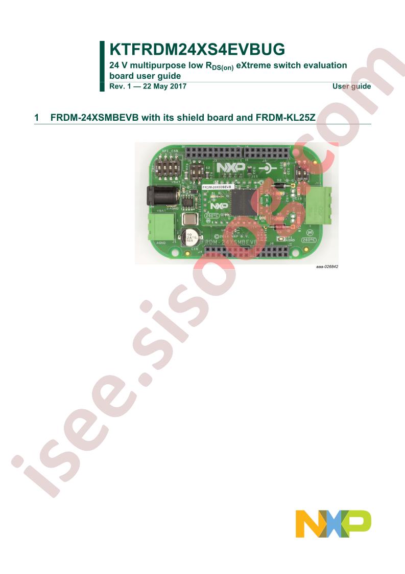 FRDM-24XSMBEVB User Guide