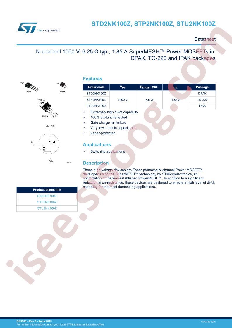 STx2NK100Z