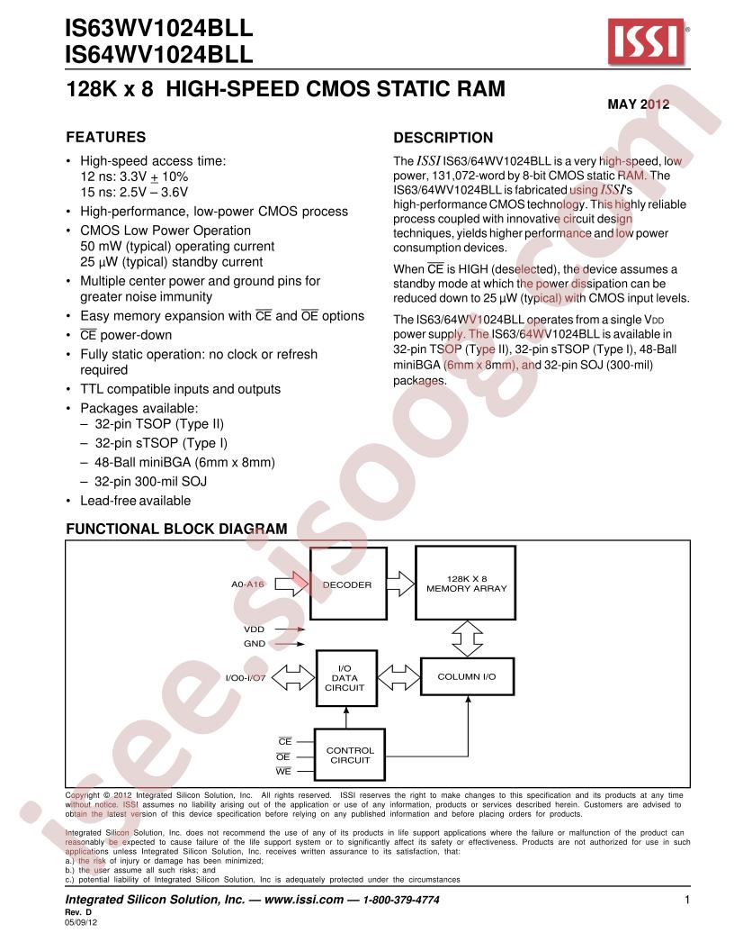 IS6(3,4)WV1024BLL