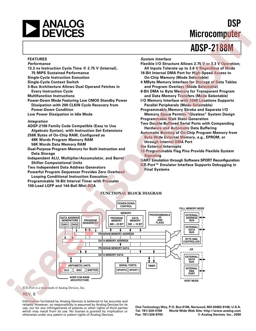 ADSP-2188M