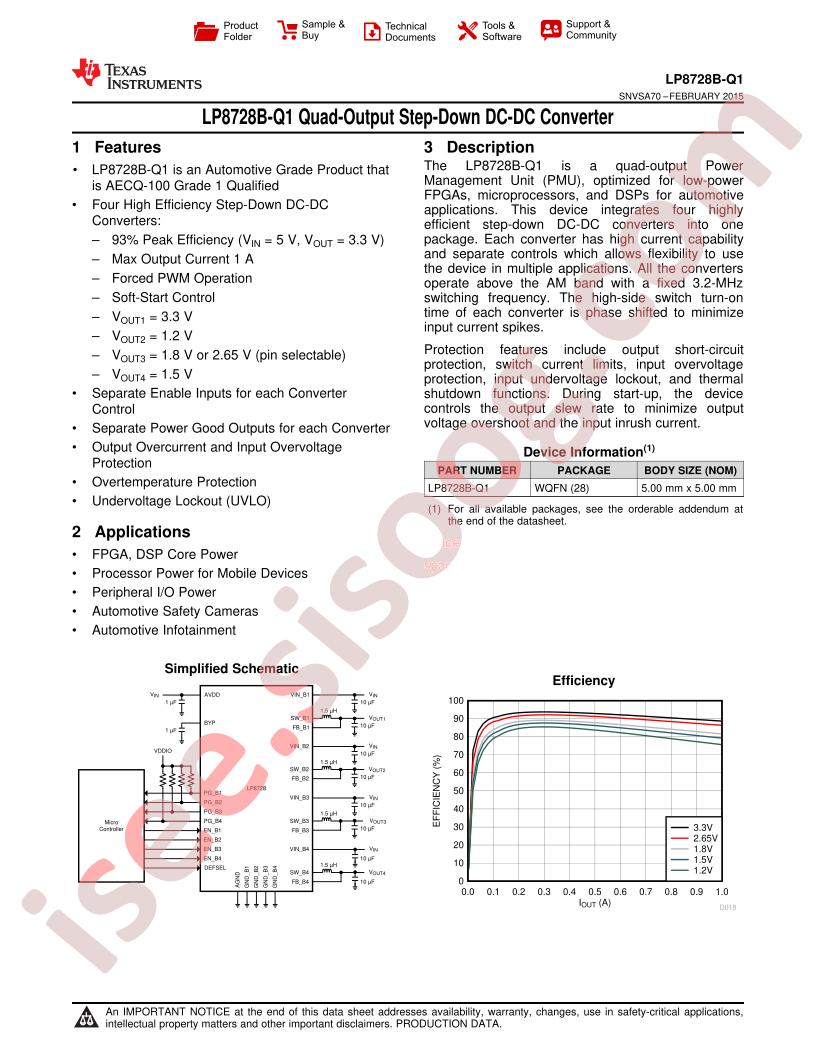 LP8728QSQX-B/NOPB