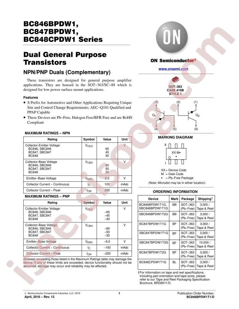 BC84xxPDW1 Series