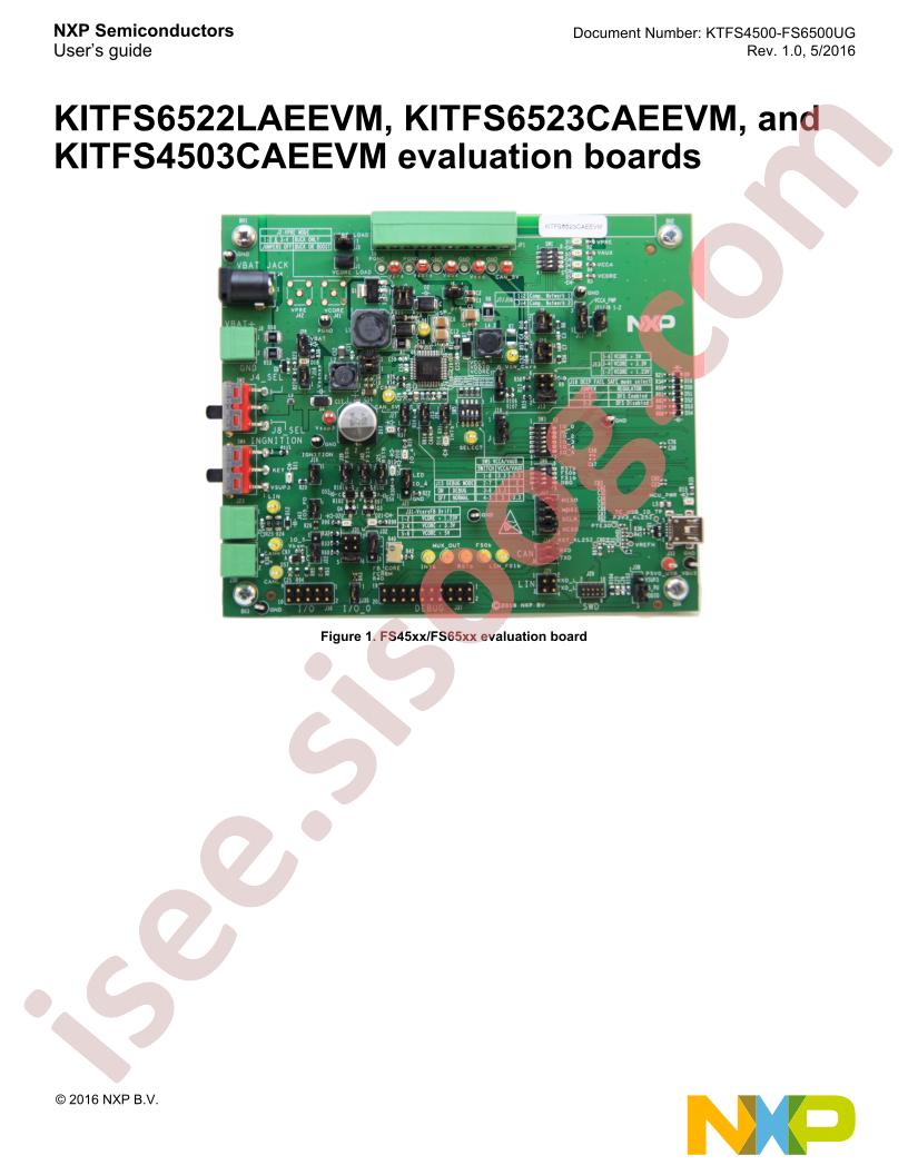 KITFS6522LAEEVM, 6523,4503CAEEVM