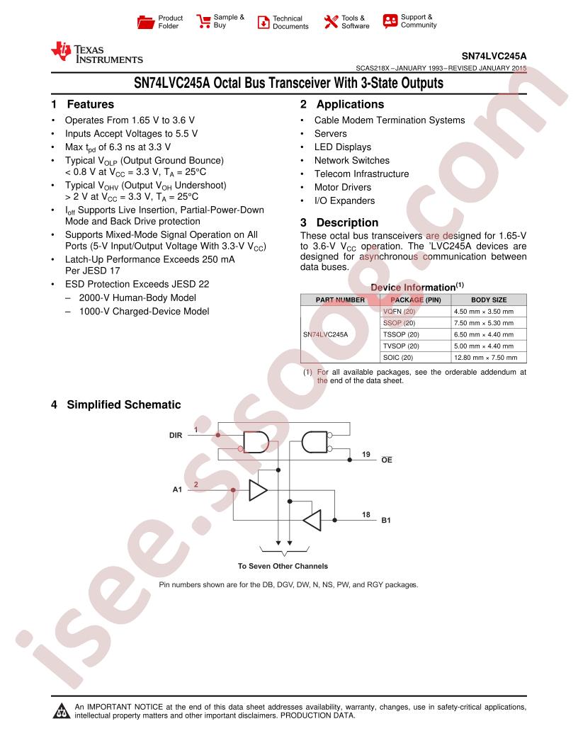 SN74LVC245A